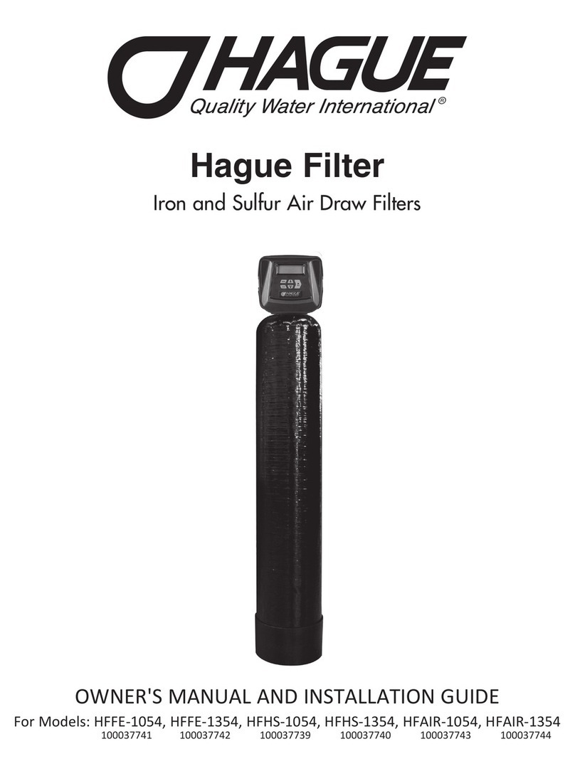Hague HFFE-1054 Programming manual