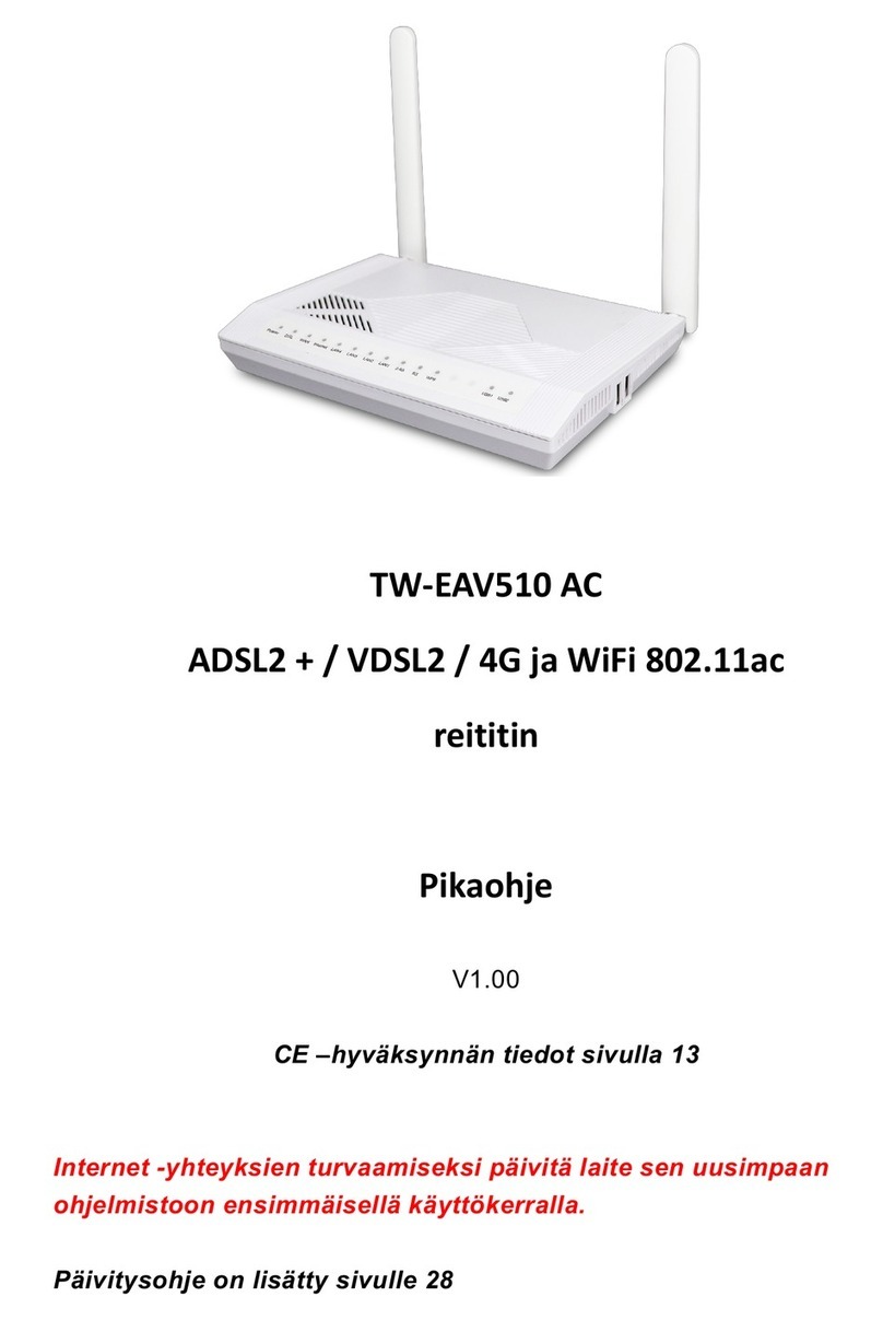 TeleWell TW-EAV510 AC v2 quick guide