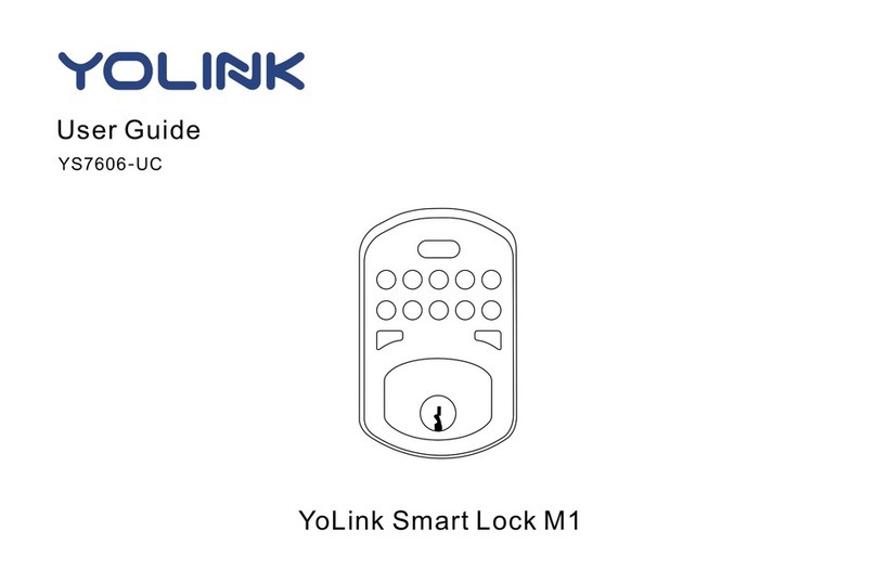 Yolink Smart Lock M1 user guide