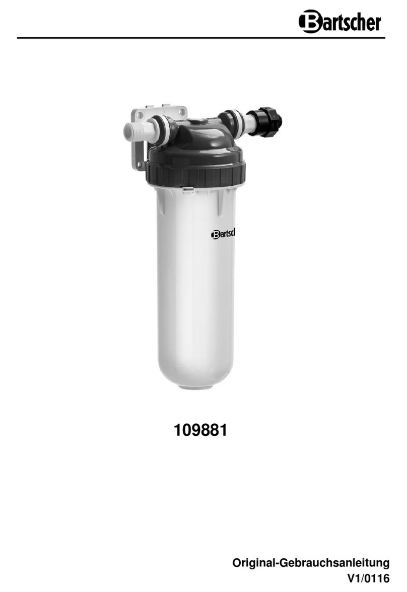 Bartscher 109881 instruction manual