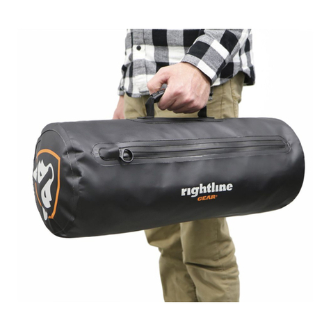 Rightline Gear Roll Bar Storage Bag user manual