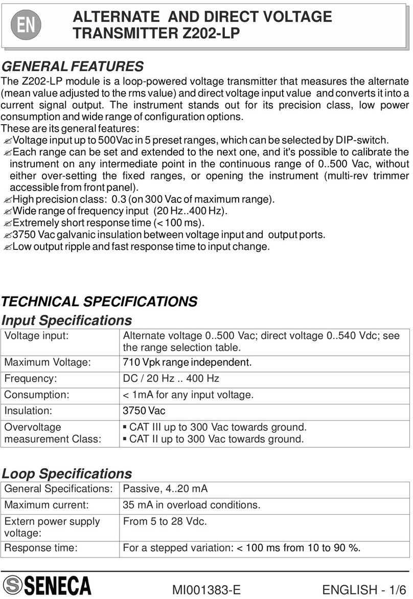 Seneca Z202-LP manual