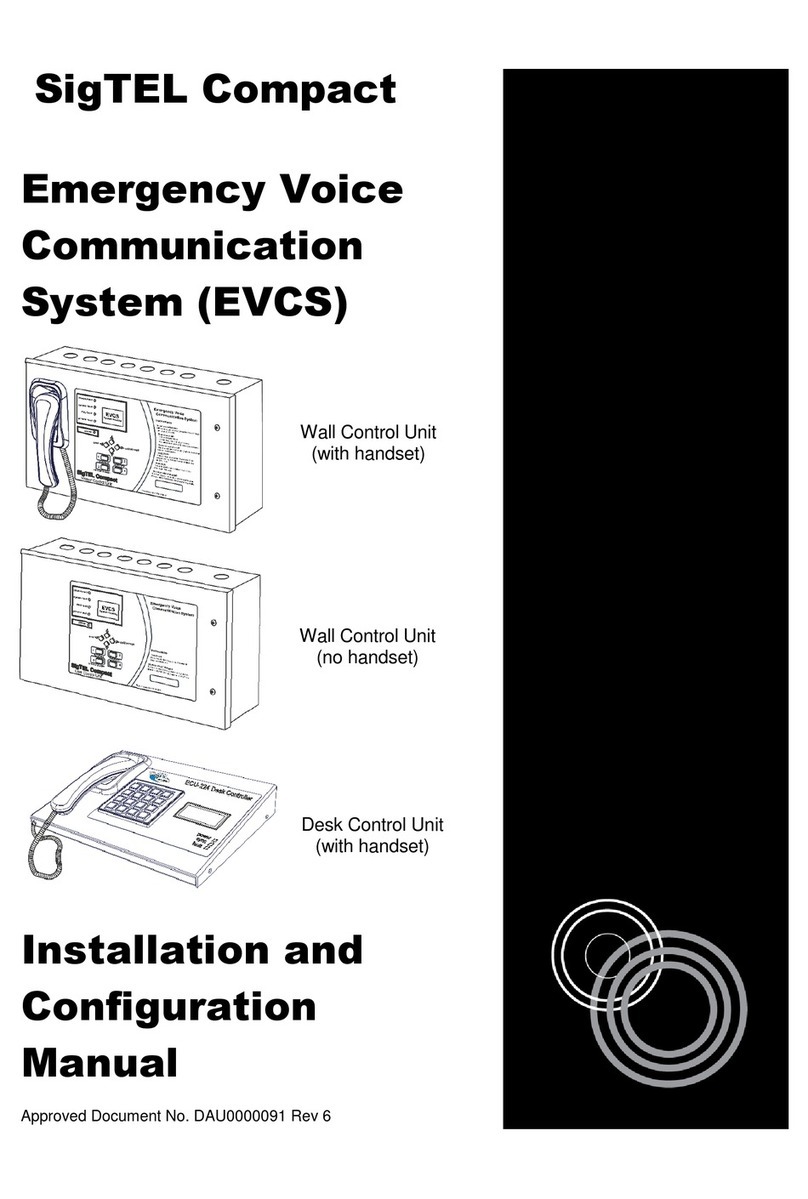 SigTEL Compact ECU-4 Installation and configuration manual SigTEL Compact ECU-4 Installation and configuration manual