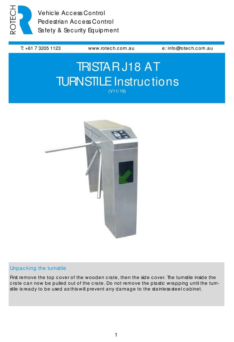 Rotech TRISTAR J18 AT instructions