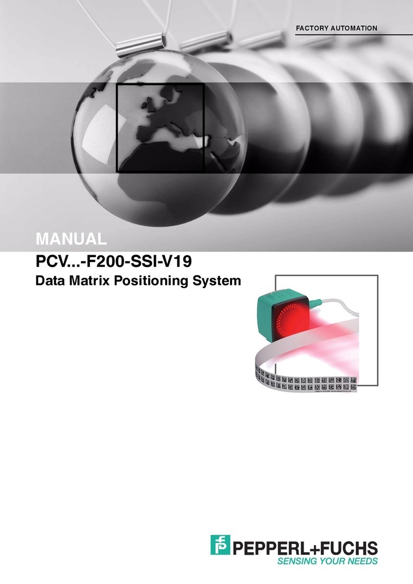 Pepperl+Fuchs PCV-F200-SSI-V19 Series manual