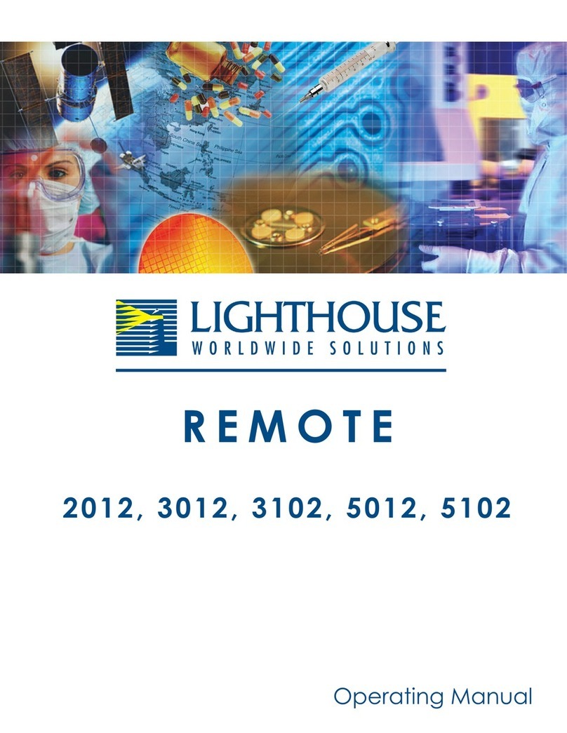 Lighthouse REMOTE 2 Series operating instructions