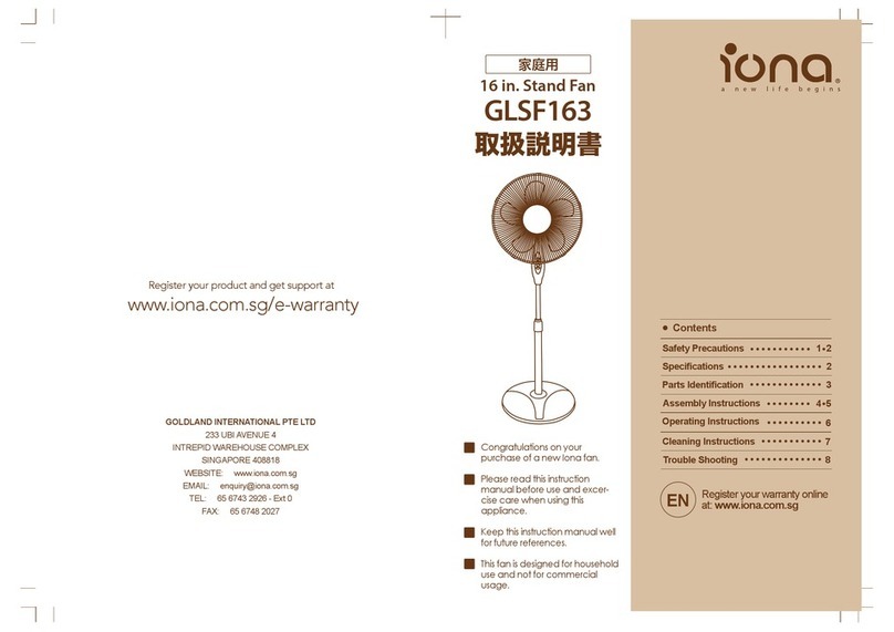 IONA GLSF163 instruction manual IONA GLSF163 instruction manual