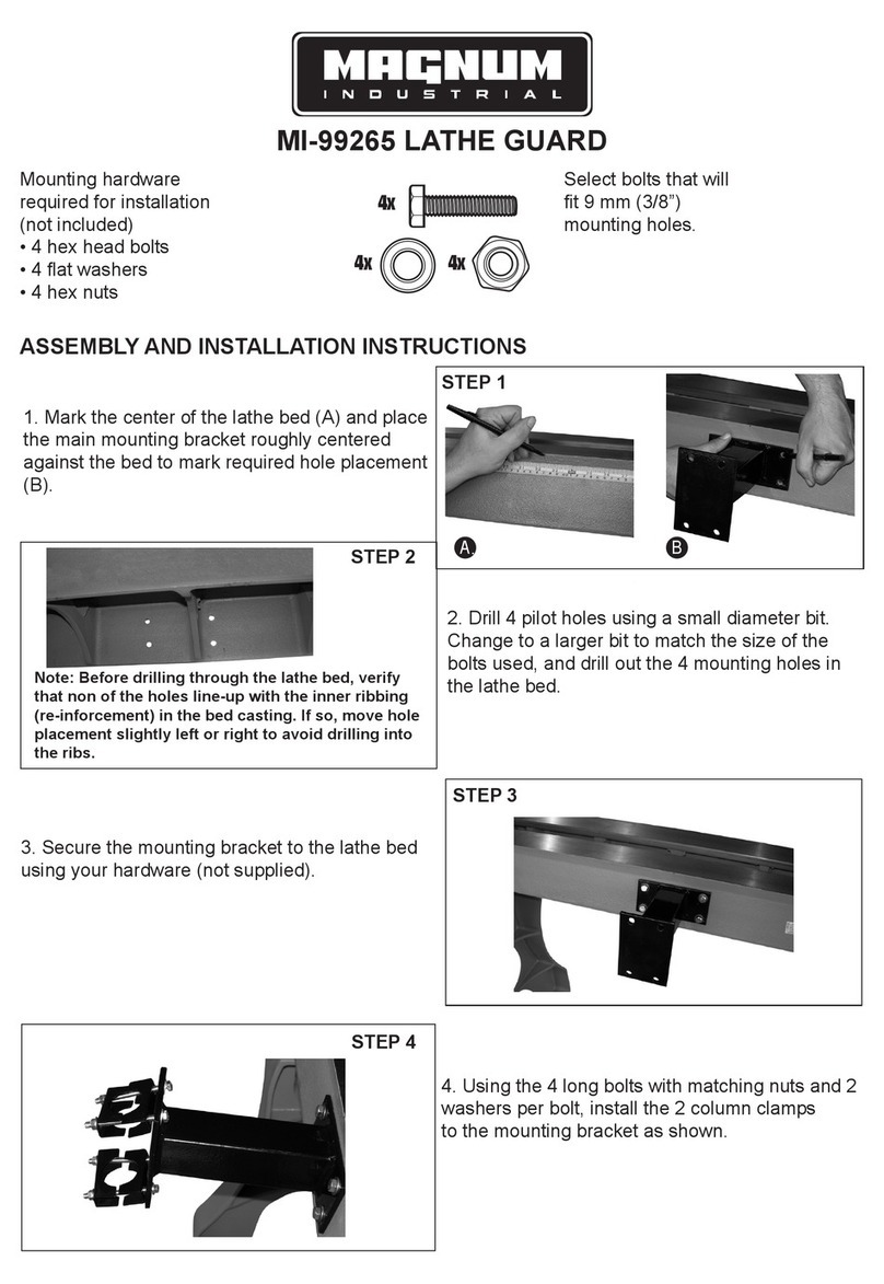 Magnum Industrial MI-99265 Instruction manual
