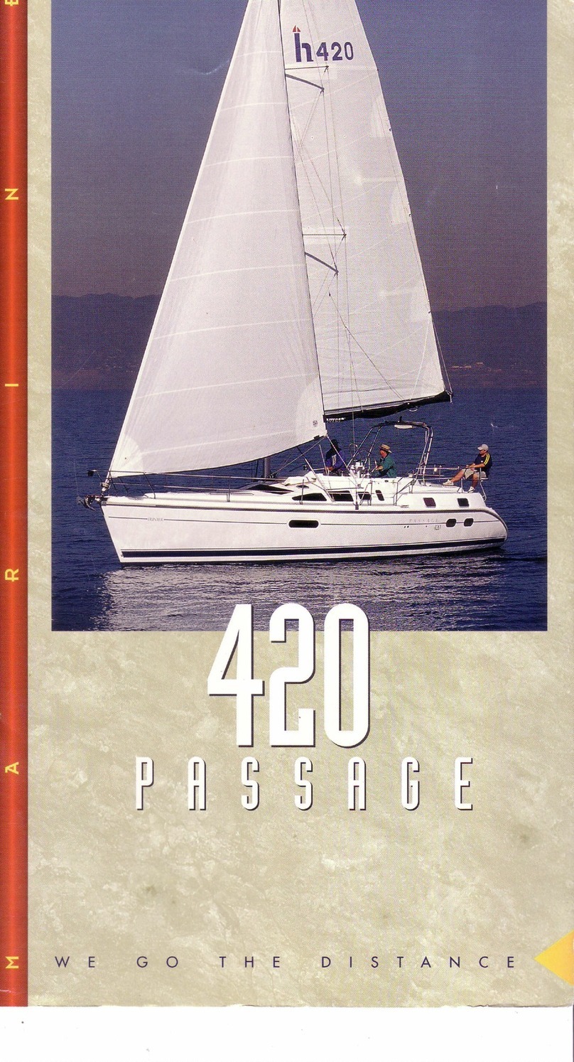 Hunter Passage 420 owner's manual