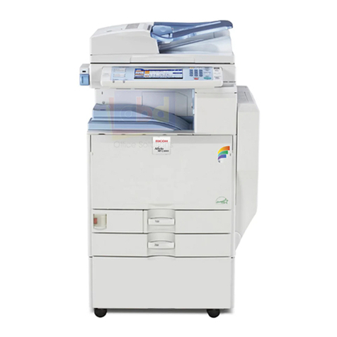 Ricoh Aficio MP C3300 User manual