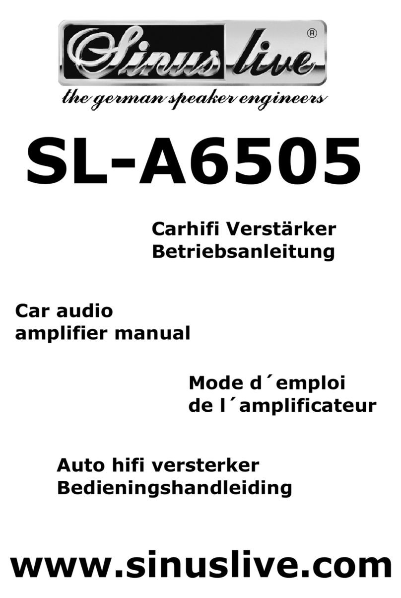 Sinus Live SL-A6505 manual