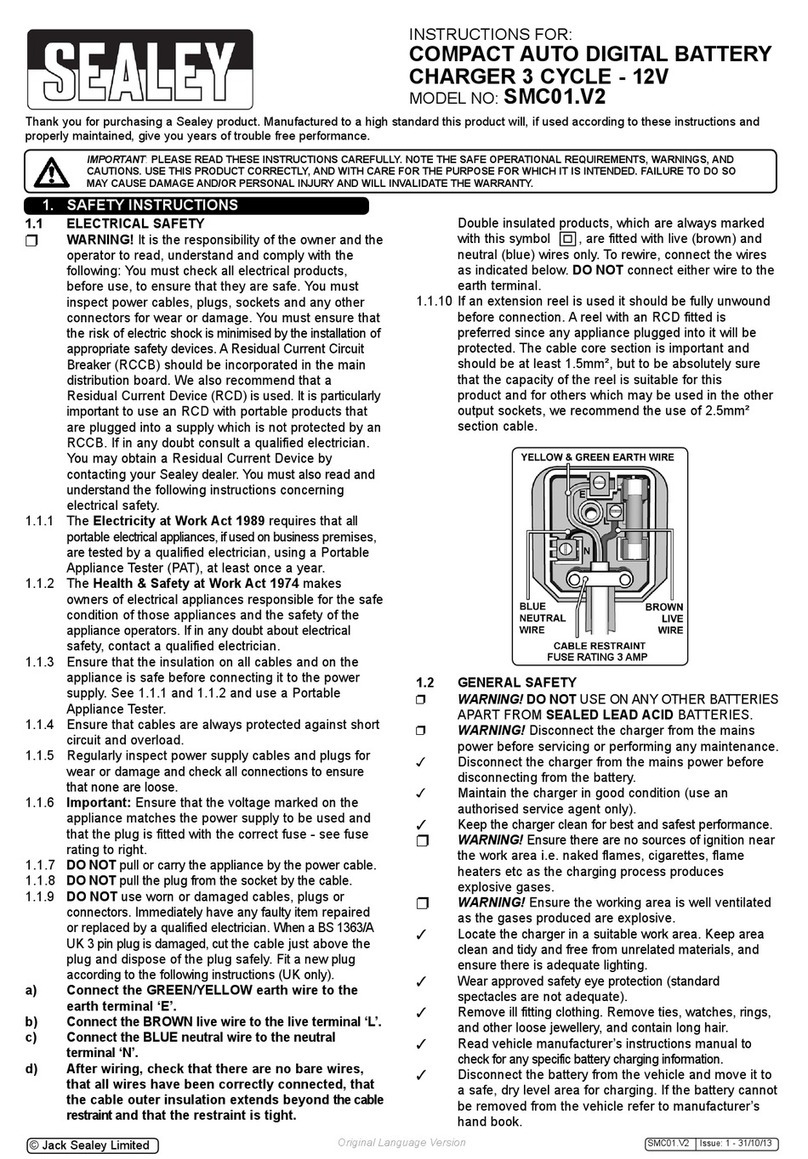 Sealey SMC01.V2 instructions