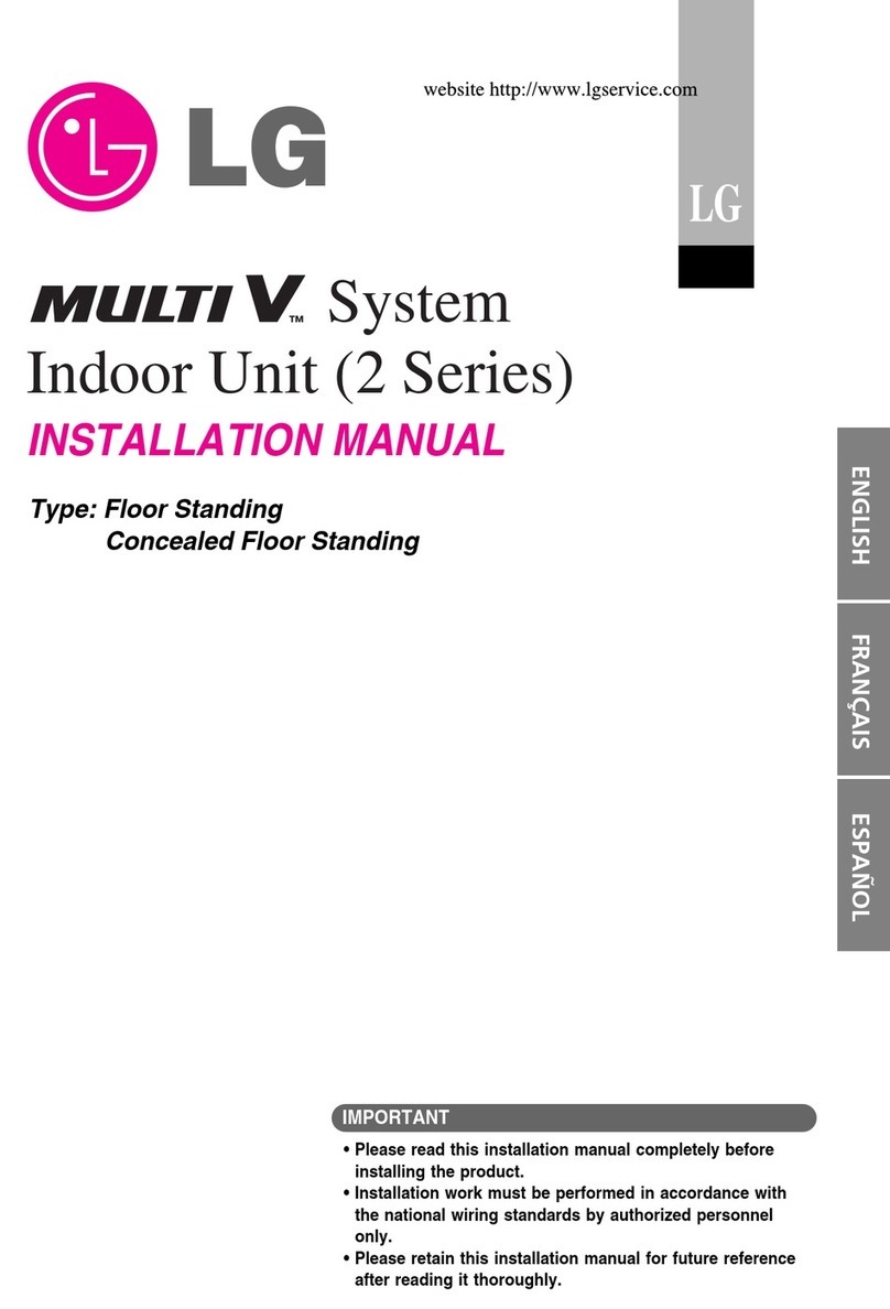 LG Multi V 2 Series User manual