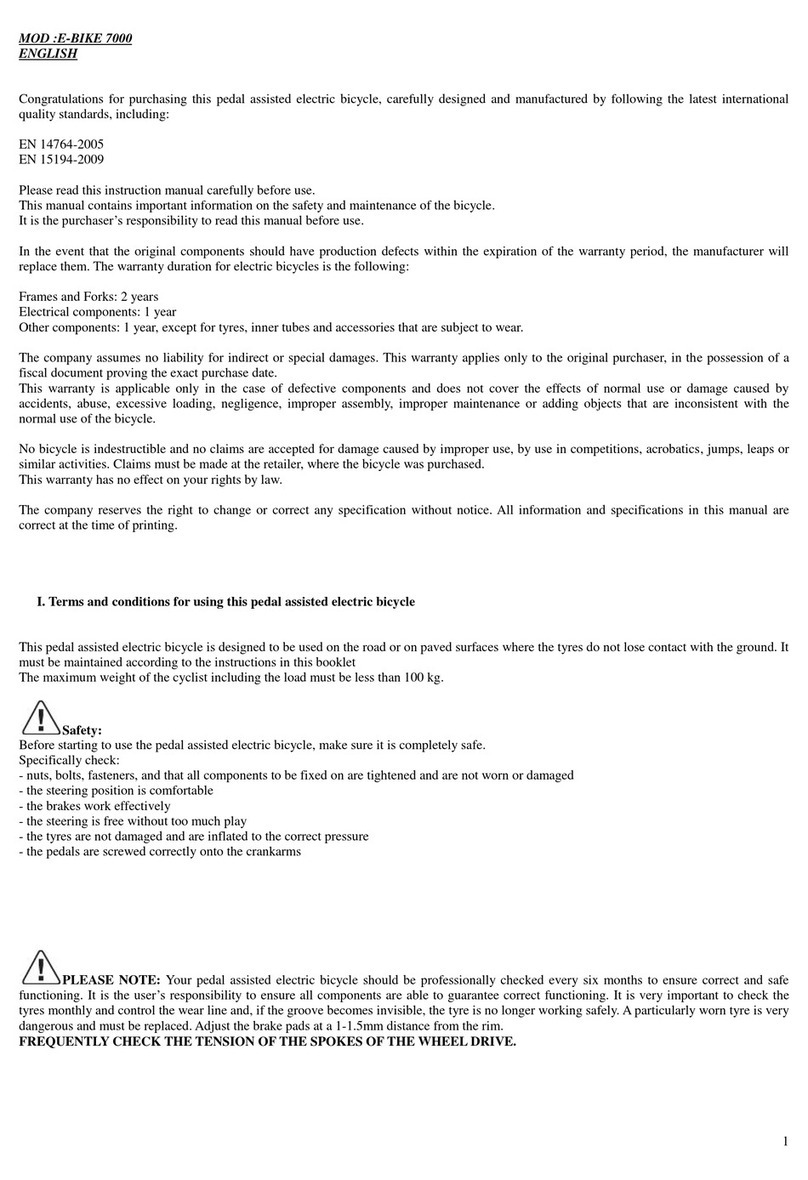 Denver Orus 7000 Instructions for use and maintenance