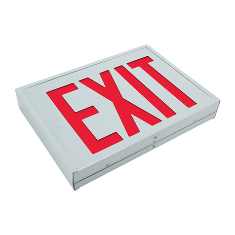 BARRON Exitronix VEX-8 NEMA User manual