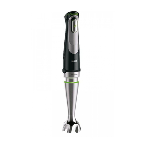 Braun MultiQuick 9 Series manual