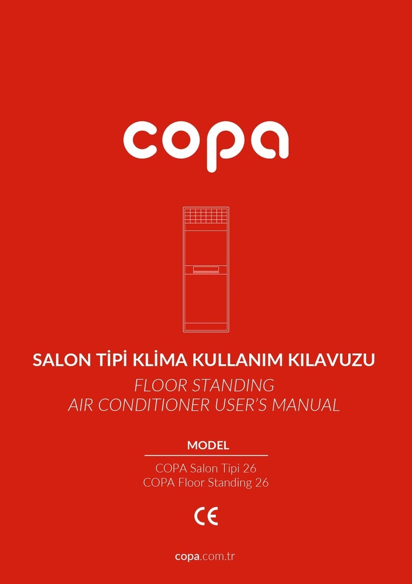 Copa FLOOR STANDING 26 User manual
