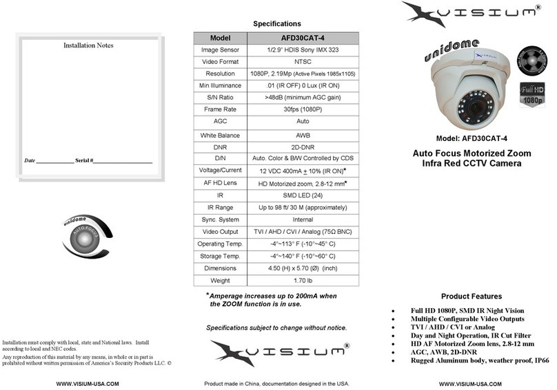 Visium AFD30CAT-4 Quick guide