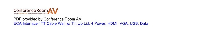 ECA Interface I TT User manual