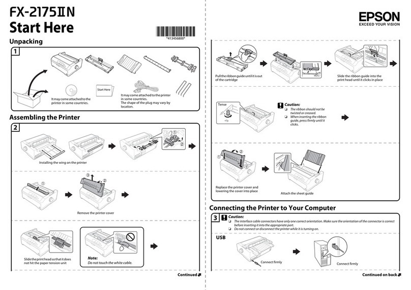 Epson FX-2175IIN Instruction Manual