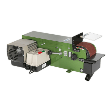 Sealey Quality MACHINERY SM100 User manual