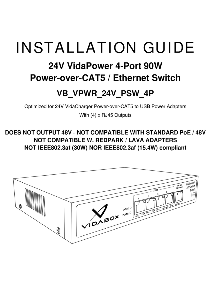 VidaBox VB_VPWR_24V_PSW_4P installation guide