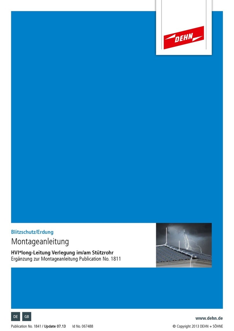 dehn HVI Series installation instructions