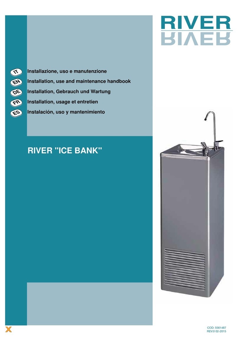 River ICE BANK Series Installation, use and maintenance handbook