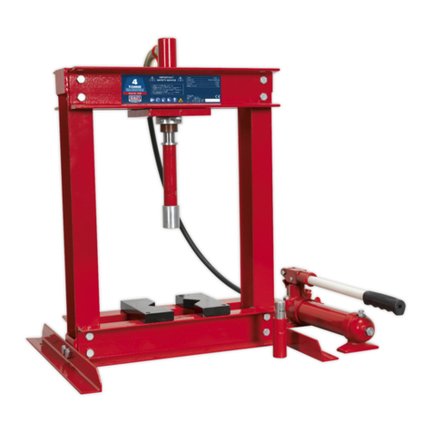 Sealey Quality MACHINERY YK4B quick start guide