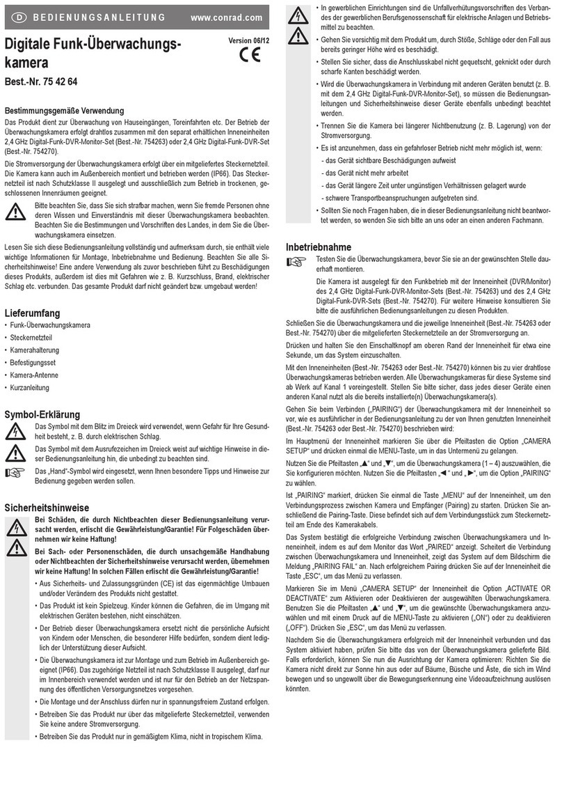 Conrad 75 42 64 operating instructions