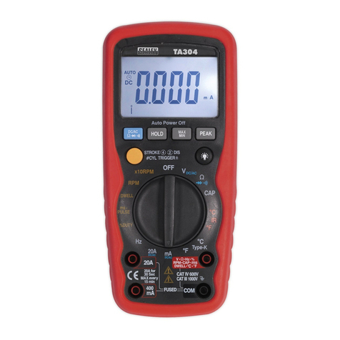 Sealey TA304 User manual