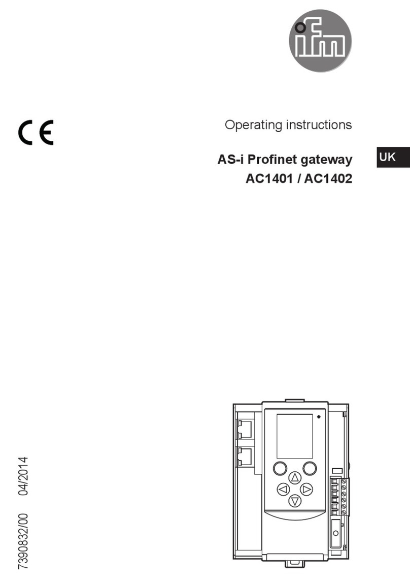 IFM AC1401 operating instructions IFM AC1401 operating instructions