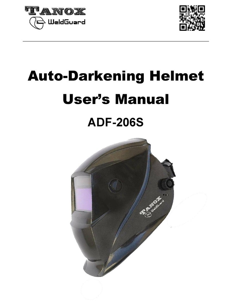 Tanox WeldGuard ADF-206S user manual Tanox WeldGuard ADF-206S user manual