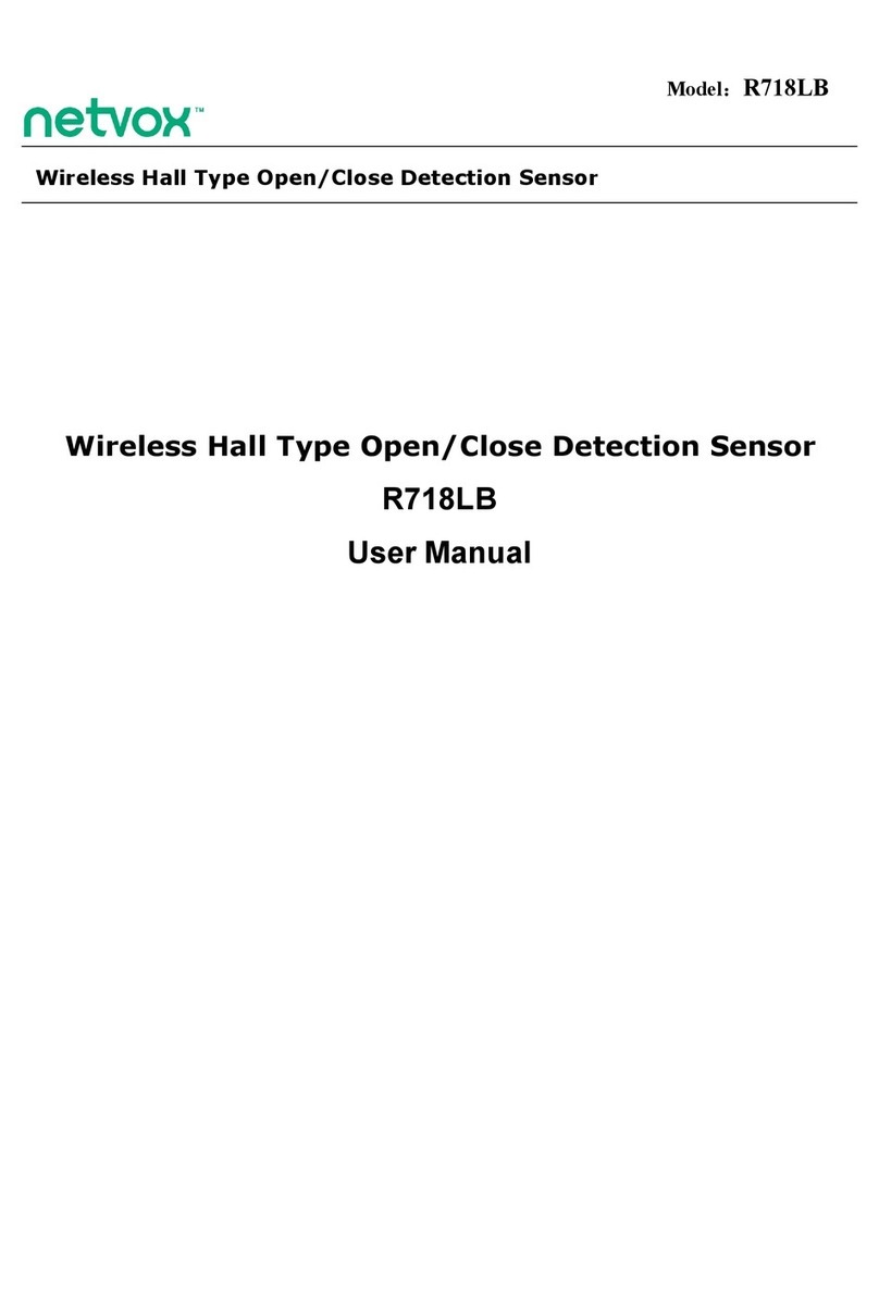 netvox R718LB User manual