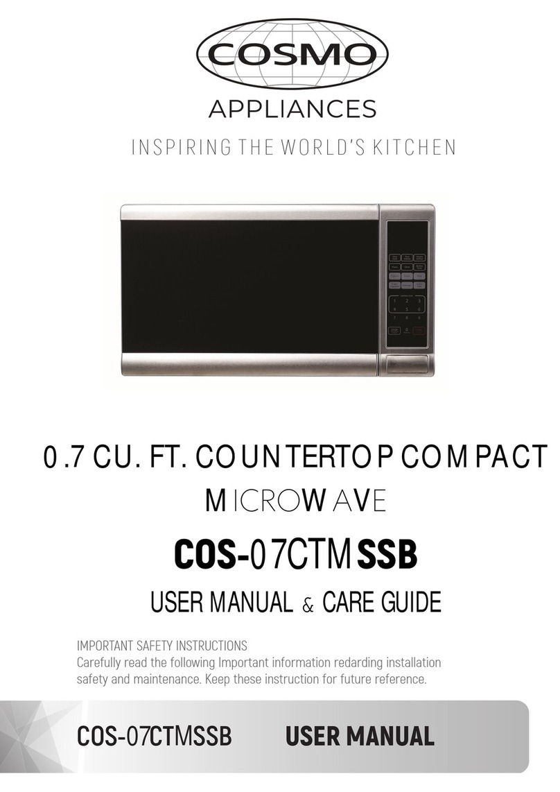Cosmo COS-07CTMSSB User manual