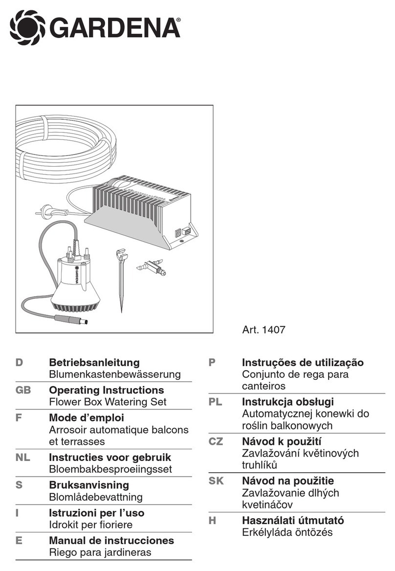 Gardena 1407 User manual