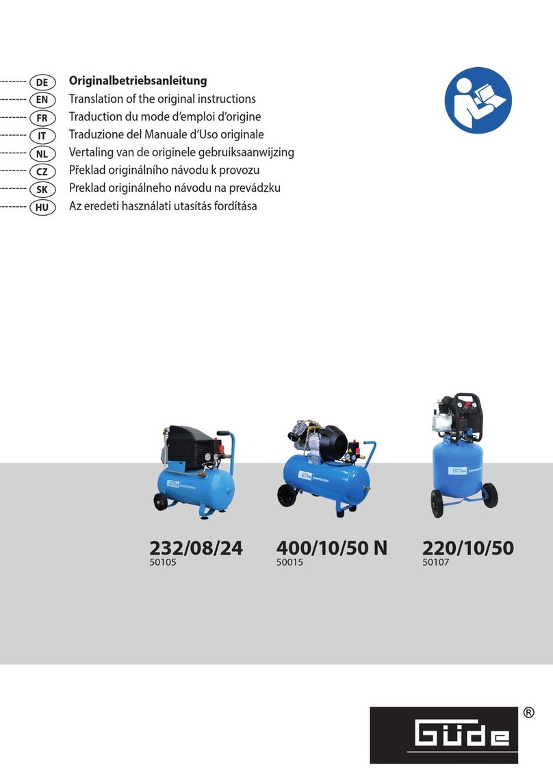 Gude 232/08/24 User manual