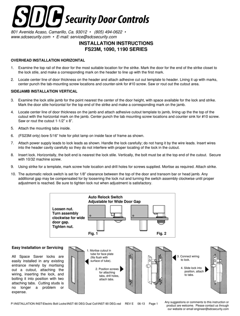 SDC FS23M Series User manual