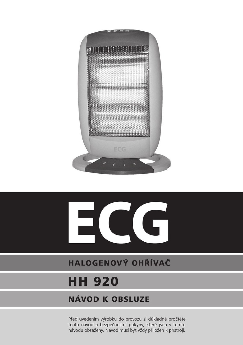 ECG HH 920 User manual
