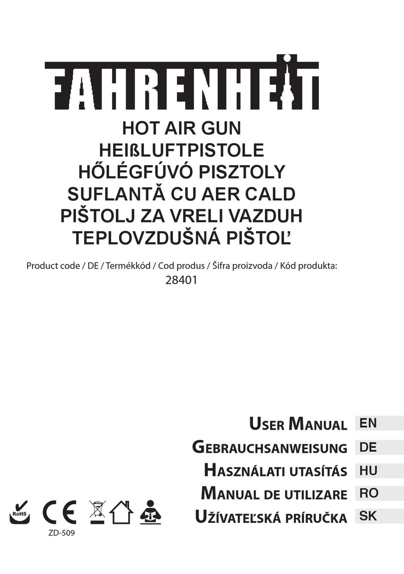 Fahrenheit 28401 user manual