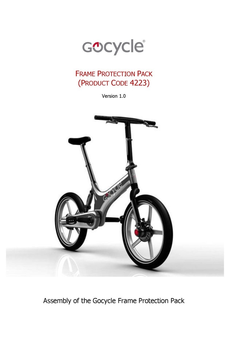 Gocycle 4223 Assembly manual
