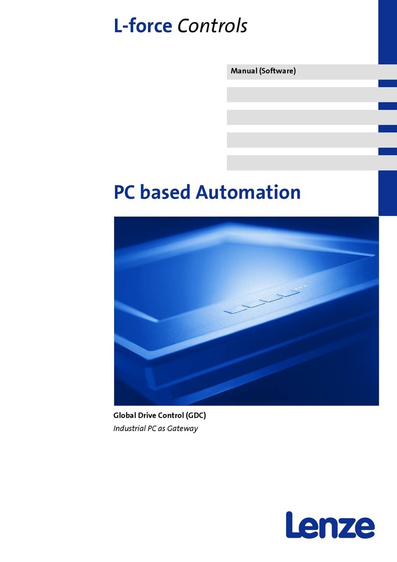 Lenze L-force Controls User manual