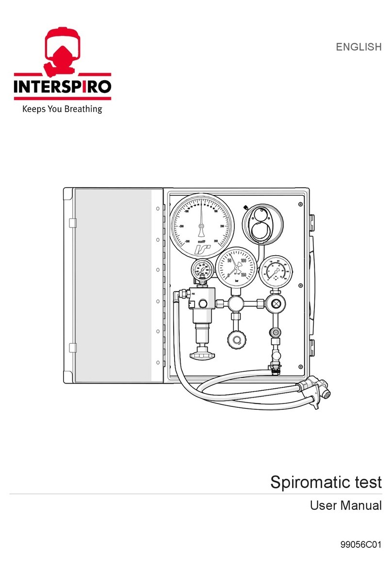INTERSPIRO Spiromatic test user manual