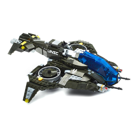Mega Construx Halo Warzone Wasp Strike FDY53 User manual