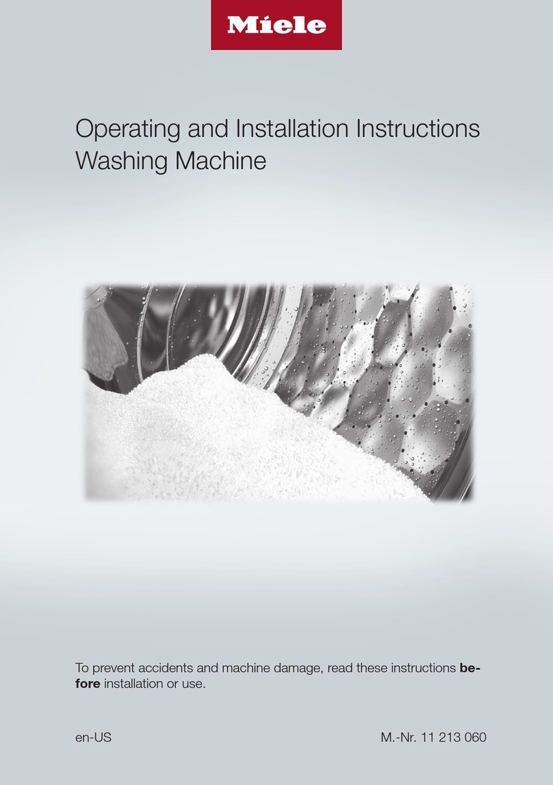 Miele PWM 908 User manual