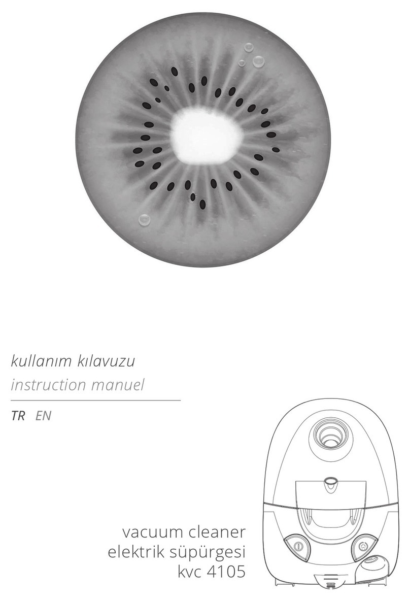 Kiwi KVC 4105 instruction manual
