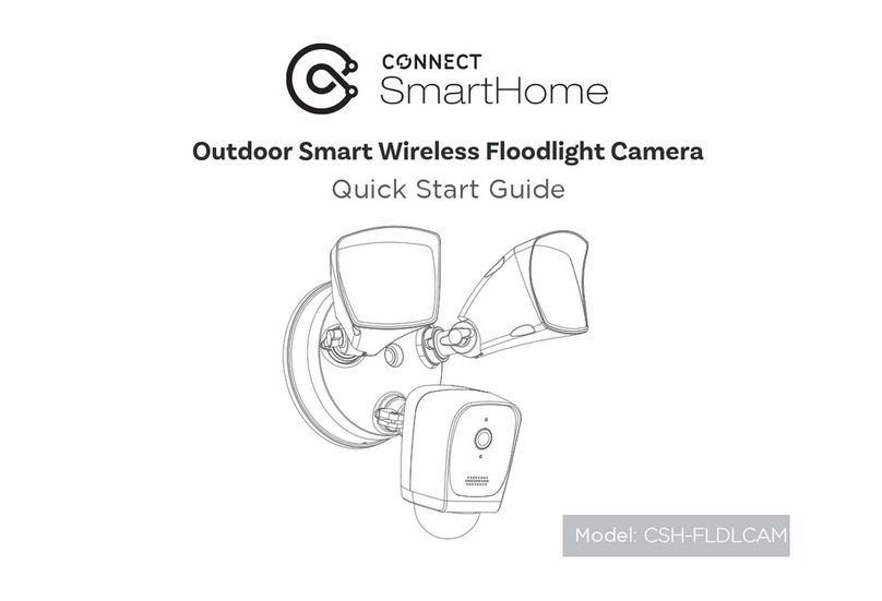 Connect SmartHome CSH-FLDLCAM quick start guide