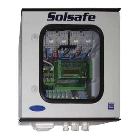 Studer Solsafe concept Installation and operating instructions