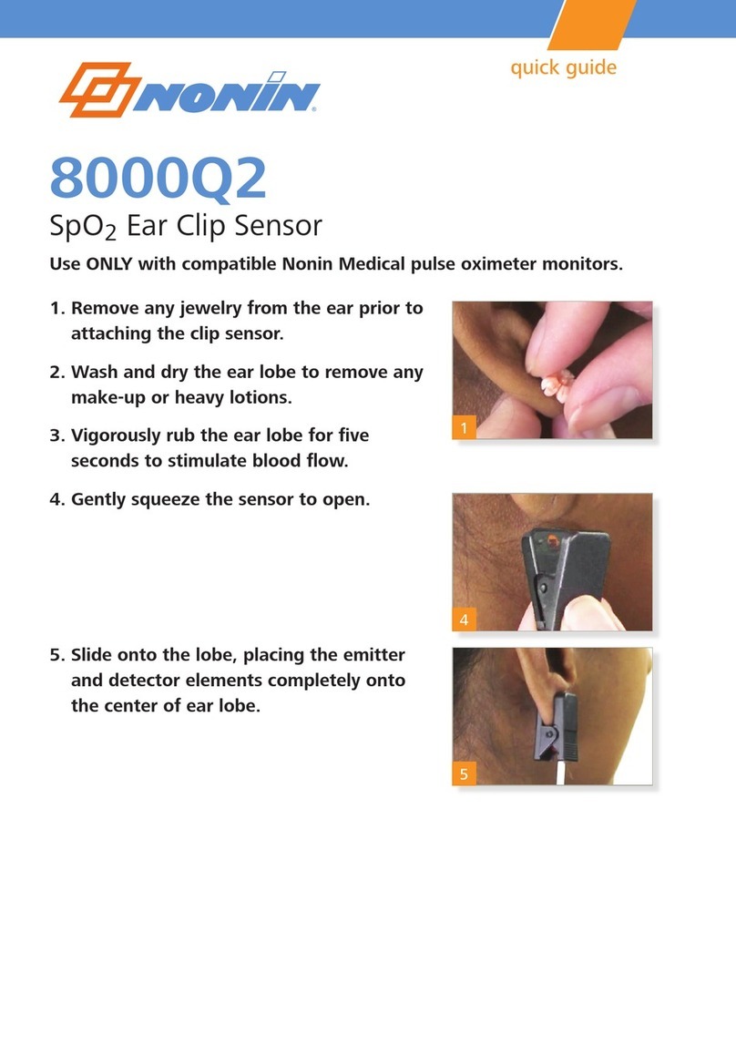 Nonin 8000Q2 quick guide