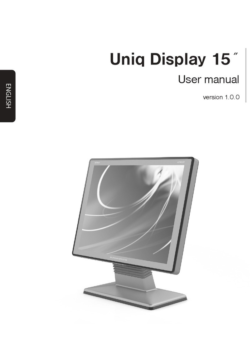 ELCOM Uniq Display 15" user manual